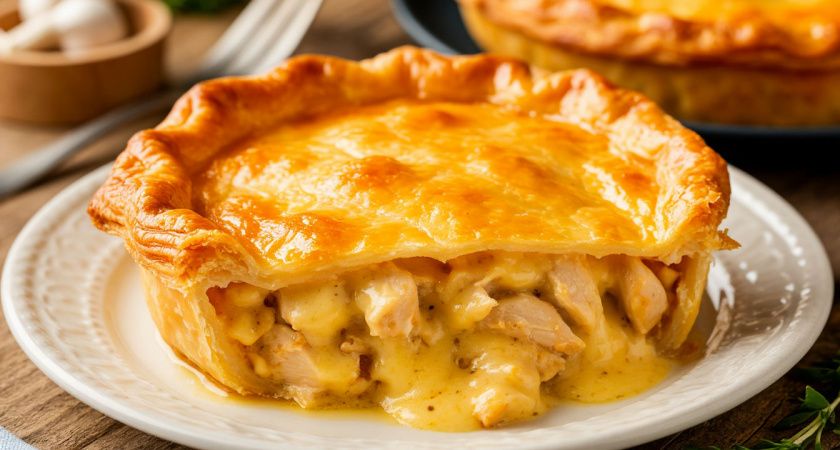 Пирог без муки: сочная начинка и хрустящая корочка Пирог без муки: сочная начинка и хрустящая корочка