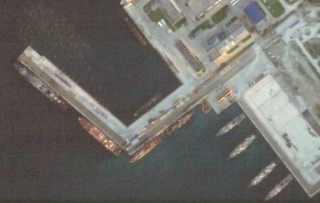 Спутниковые снимки опровергают уничтожение российской подлодки